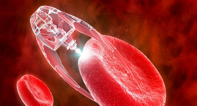 nano blood cell 2 Geleceğin Ayak Sesleri: Nanoteknoloji