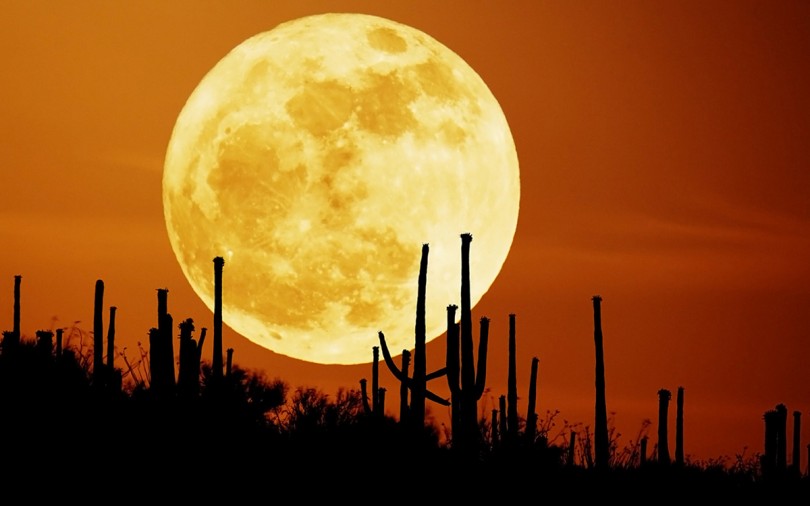 Rising Moon 1600 Ay İllüzyonu: Ay Ufukta Neden Daha Büyük Görünür?