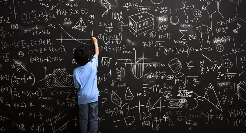 kid math formula blackboard small Kalkülüs: Ortalama Değer Teoremi