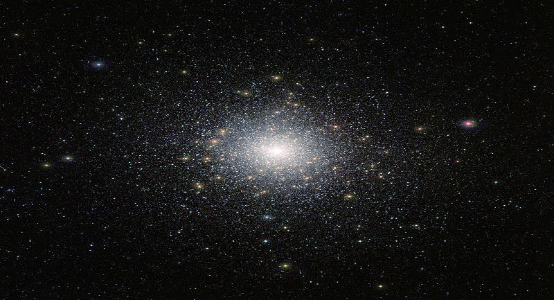 New VISTA snap of star cluster 47 Tucanae 1 47 Tucanae (NGC 104) Küresel Yıldız Kümesi