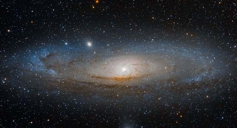 M31 by Jacob Bers Sarmal Galaksiler (Spiral Galaksiler) Nasıl Döner?