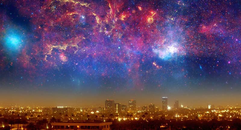 universe city space nebula cover Evrenin Yoğunluğu Ne Kadardır ve Nasıl Hesaplanır?