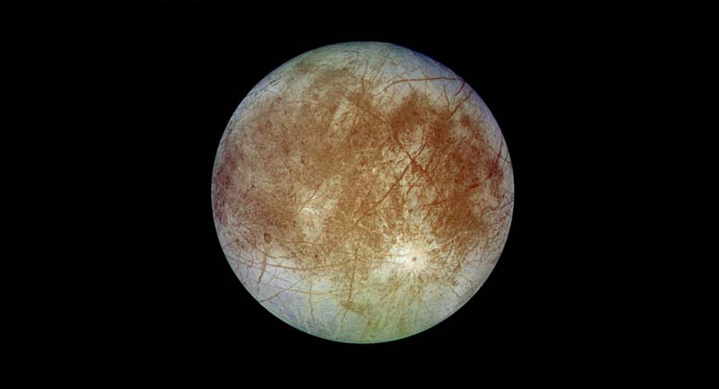 europa Jüpiter’in Uydusu Europa Sivri Buzlarla Kaplı Olabilir!