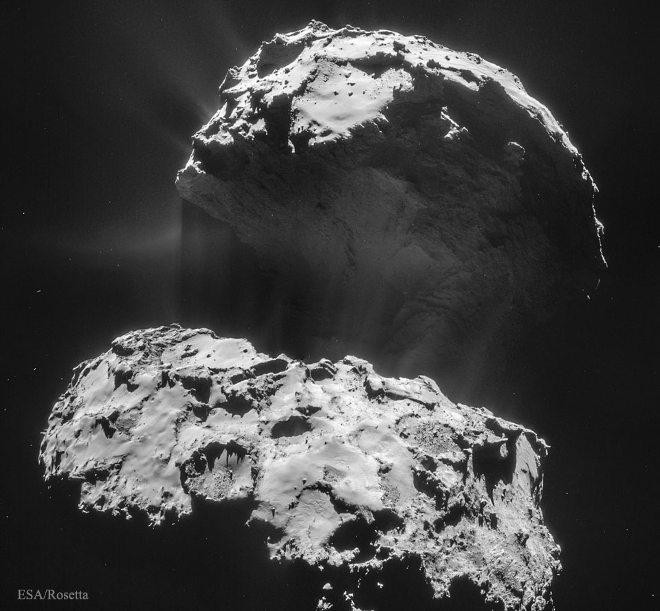 200712 Comet CG Creates Its Dust Tail Günün Astronomi Görseli (APOD/NASA) - 12/07/20