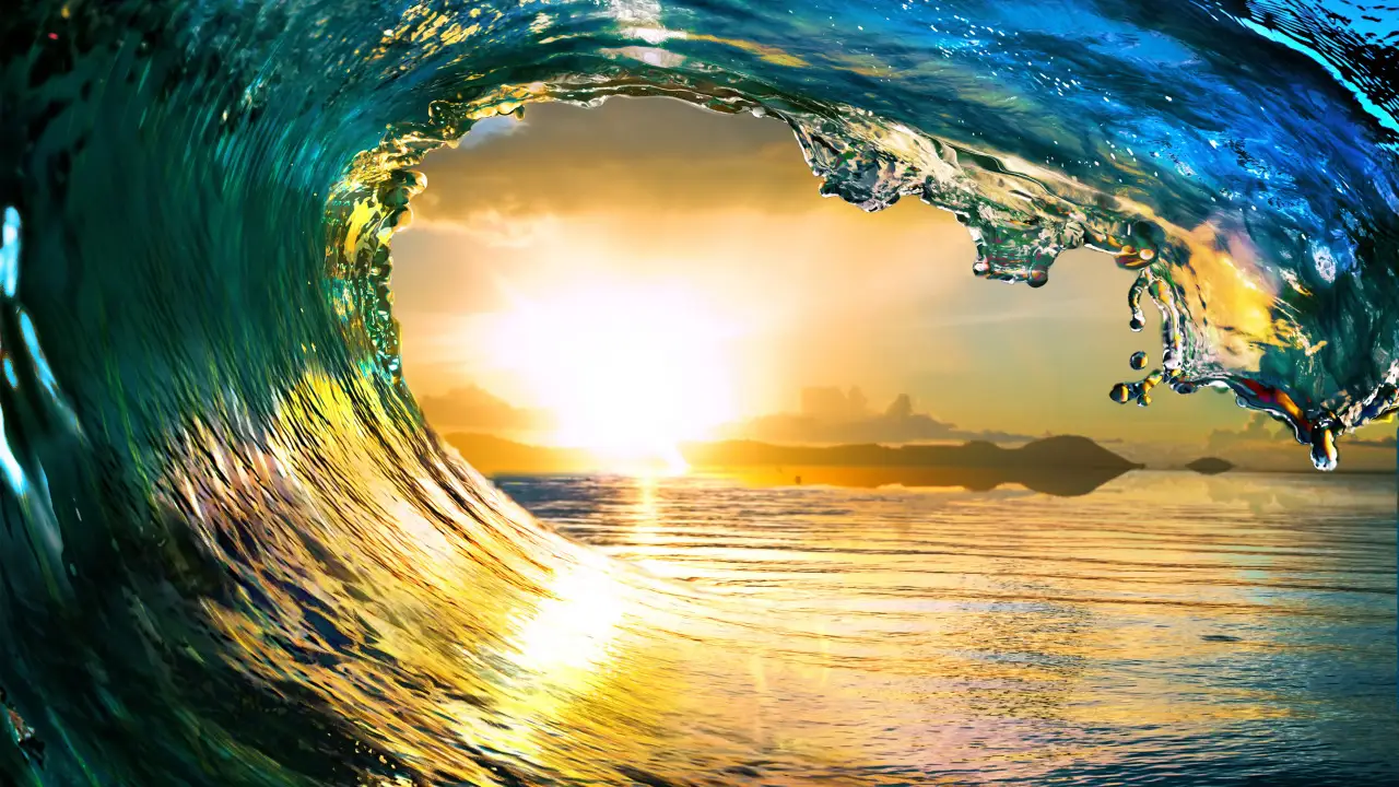 güneş deniz dalga sun ocean wave