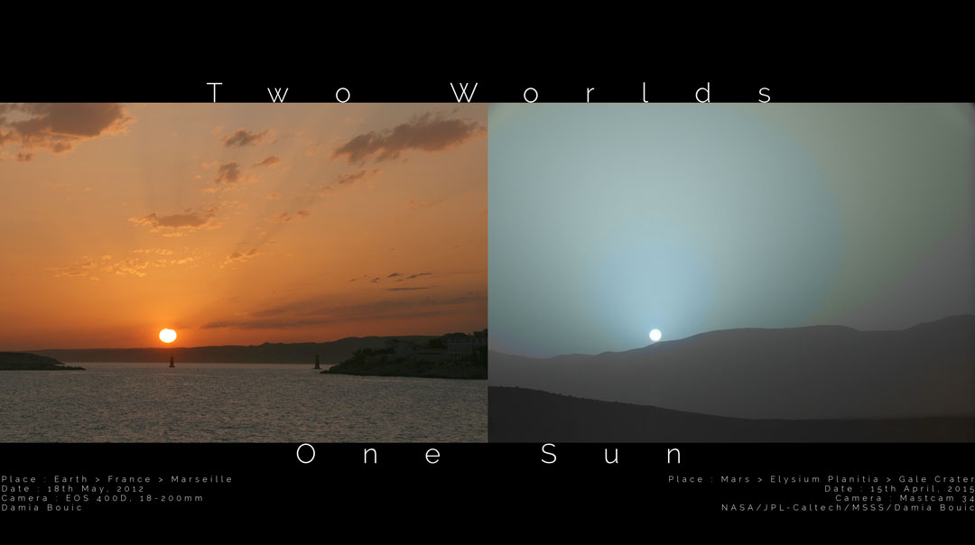 200802 Two Worlds One Sun Günün Astronomi Görseli (APOD/NASA) | 02/08/20
