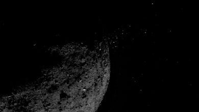 200916 Gravel Ejected from Asteroid Bennu NASAs GSFC U. Arizona OSIRIS REx Lockheed Martin 1 1 Günün Astronomi Görseli (APOD/NASA) | 16/09/20