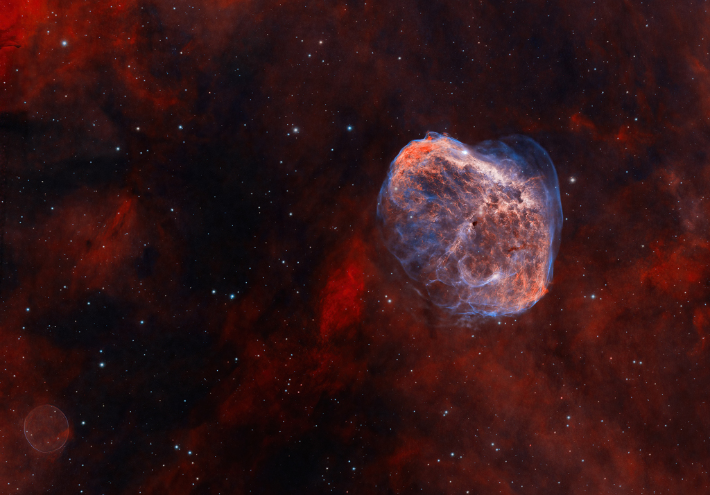 201017 Cygnus Bubble and Crescent Wissam Ayoub Günün Astronomi Görseli (APOD/NASA) | 17/10/20