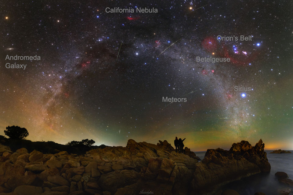 201021 A Night Sky Vista from Sardinia Tomas Slovinsky Günün Astronomi Görseli (APOD/NASA) | 21/10/20
