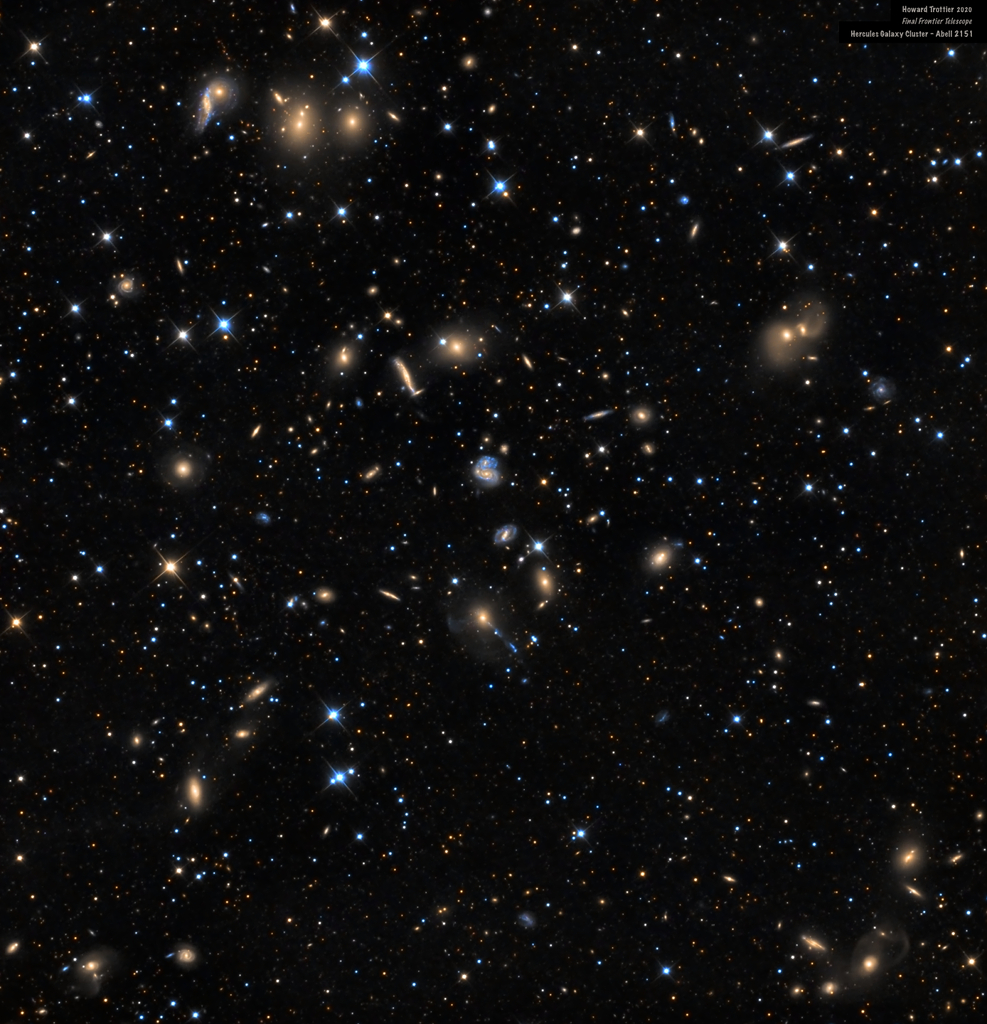 201107 The Hercules Cluster of Galaxies Howard Trottier Günün Astronomi Görseli (APOD/NASA) | 07/11/20