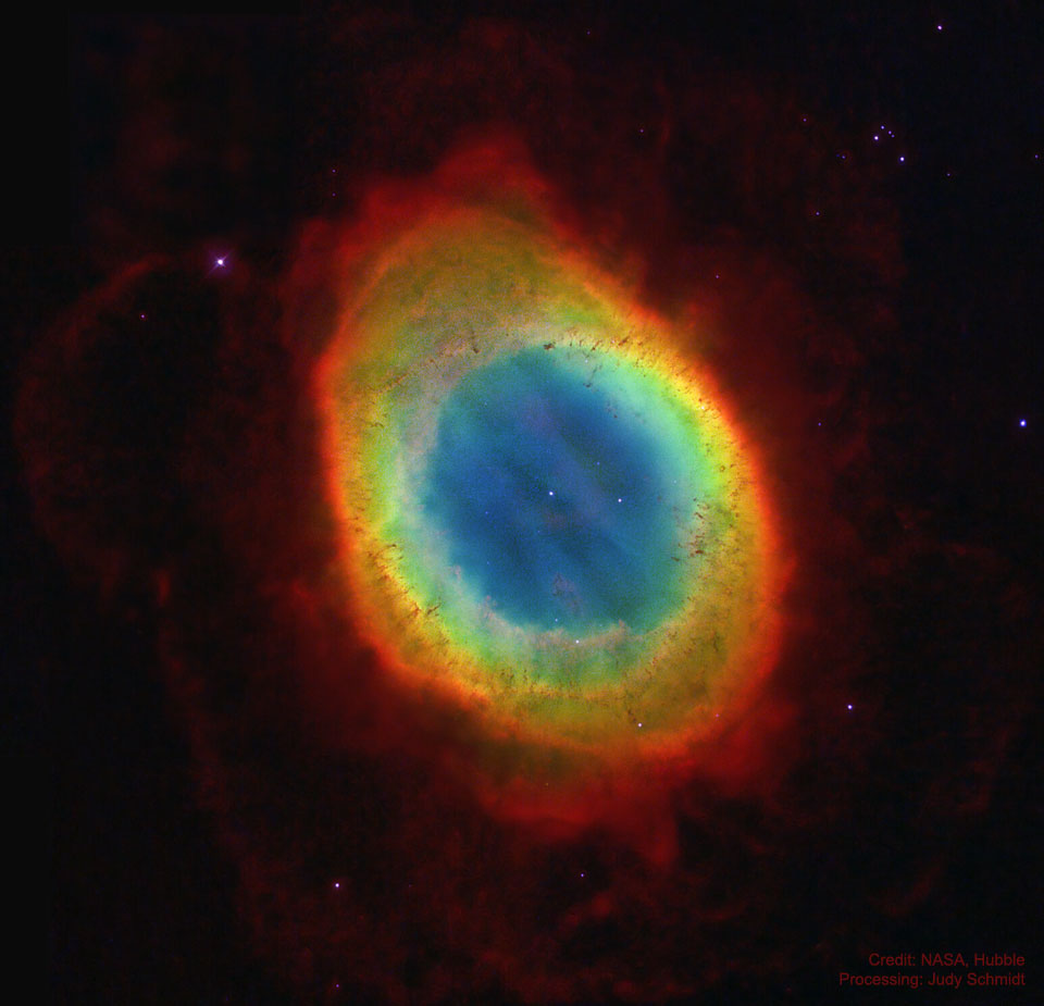Hubbledan Halka Bulutsusu APOD/NASA: M57: Hubble'dan Halka Bulutsusu