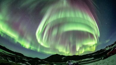 VortexAurora Suarez 1080 kapak APOD | İzlanda Üzerinde Girdap Aurora