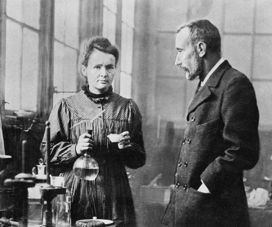 Marie ve Pierre Curie