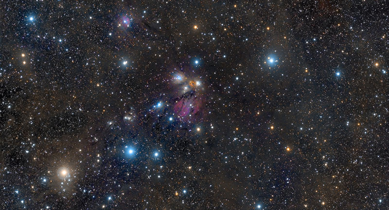 NGC 2170 3 Neden Yeşil Yıldız Yoktur?