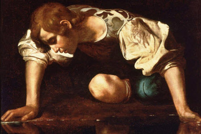 narkissos michelangelo caravaggio Narsisizm: Kendini Beğenmenin Nirvanası