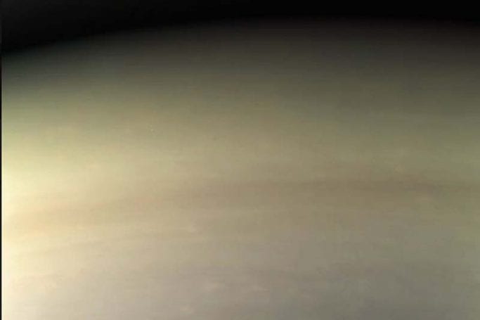 Cassini'nin çektiği son fotoğraf NASA/JPL-Caltech/Space Science Institute/Jason Major