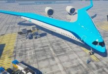 KLM V Plane 2 Kanatlarında Yolcu Taşıyabilen Çılgın Uçak Tasarımı
