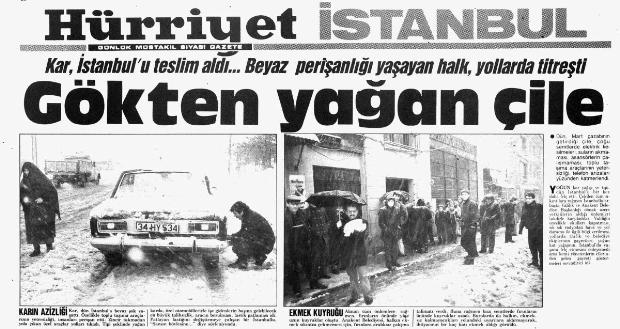 1987 istanbul kışı haber
