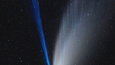 NEOWISE NASA APOD GAG Kuyruklu Yıldız Toz Kuyruk İyon Kuyruk