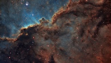 NGC 6188 ara salma bulutsusu yıldız mor ötesi süpernova Hubble paleti