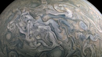 Jüpiter'deki bulutlar