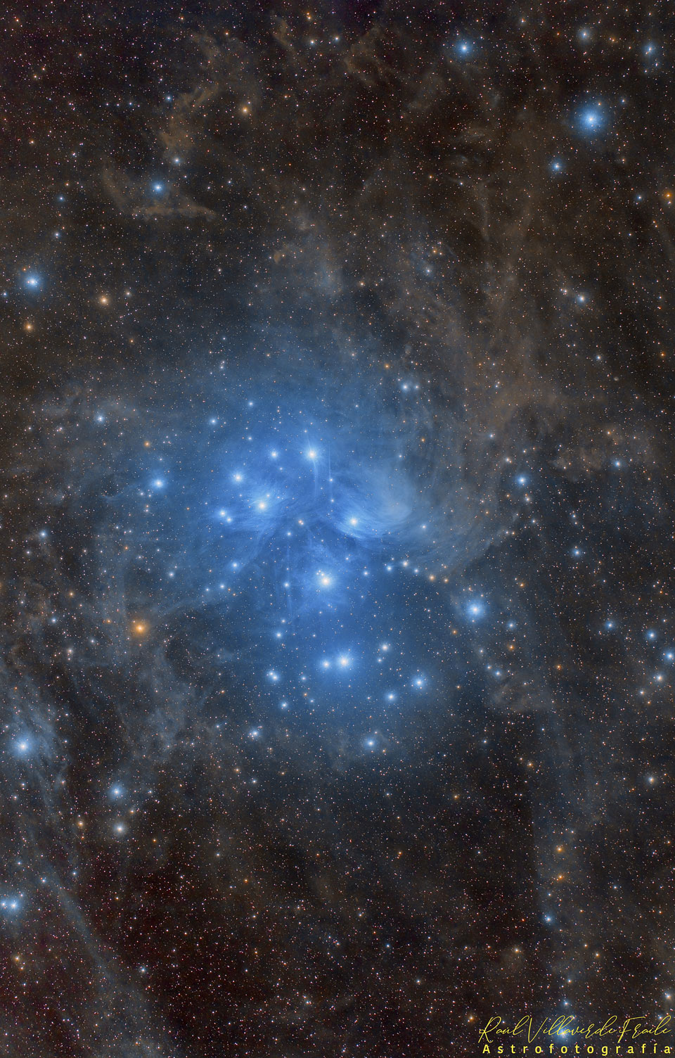 200909 Pleiades The Seven Sisters Star Cluster Raul Villarverde Fraile 1 Günün Astronomi Görseli (APOD/NASA) | 09/09/20