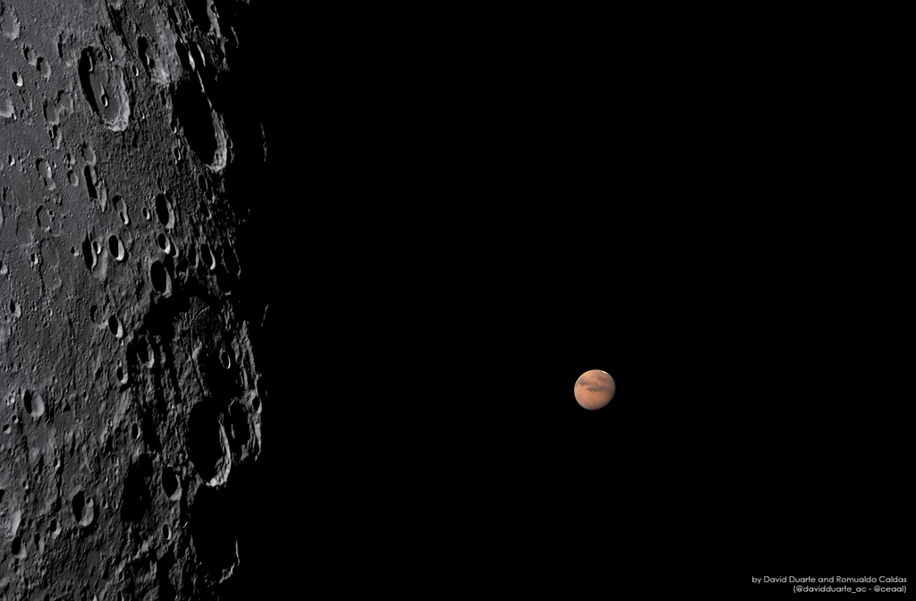 200911 The Reappearance of Mars David Duarte and Romualdo Caldas Günün Astronomi Görseli (APOD/NASA) | 11/09/20