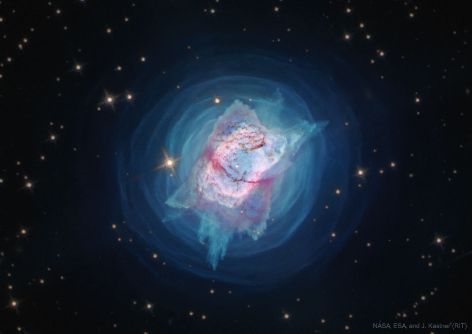 200630 Bright Planetary Nebula NGC 7027 from Hubble NASA ESA Joel Kastner RIT et al. Processing Alyssa Pagan STScI Günün Astronomi Görseli (APOD/NASA) | 30/06/20