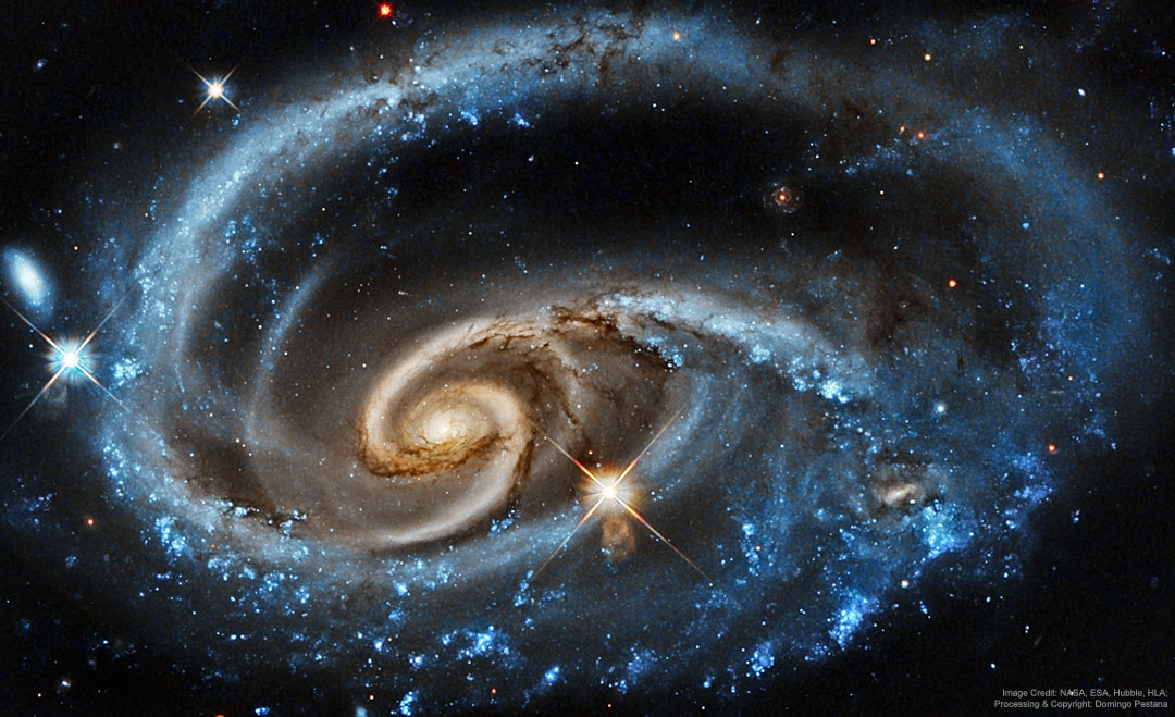 201018 UGC 1810 Wildly Interacting Galaxy from Hubble NASA ESA Hubble HLA Domingo Pestana Günün Astronomi Görseli (APOD/NASA) | 18/10/20