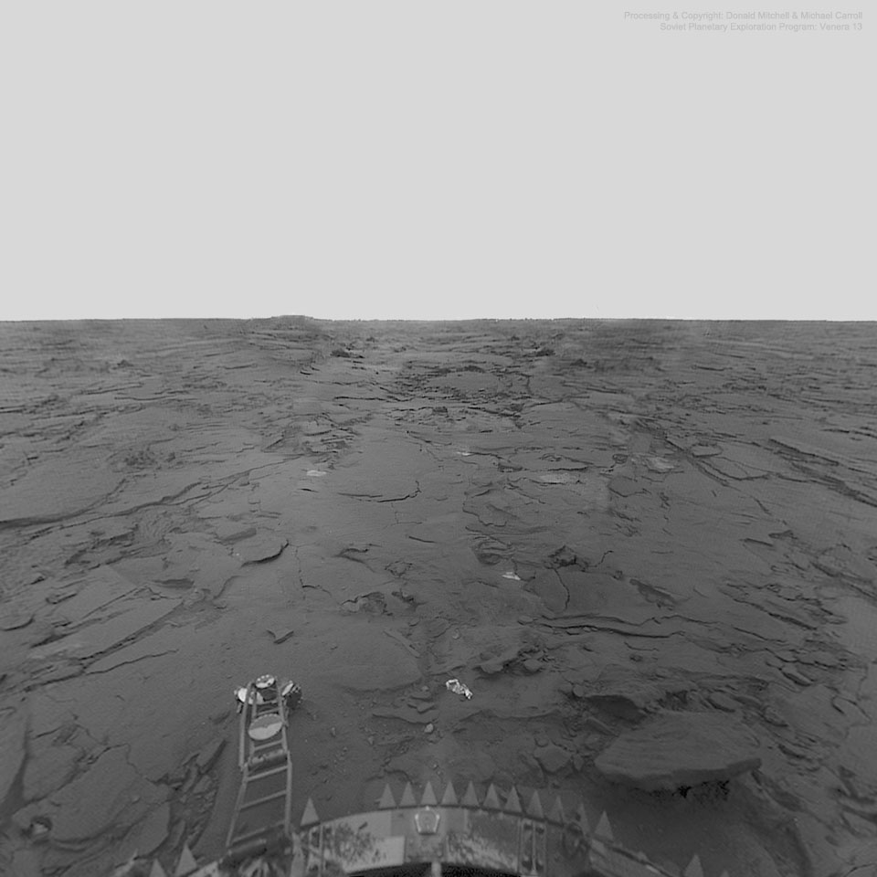 210317 The Surface of Venus from Venera 13 Günün Astronomi Görseli (APOD/NASA) | 17/03/21