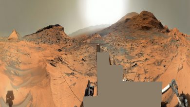 Curiosity'den 360 derecelik Mars Panoraması