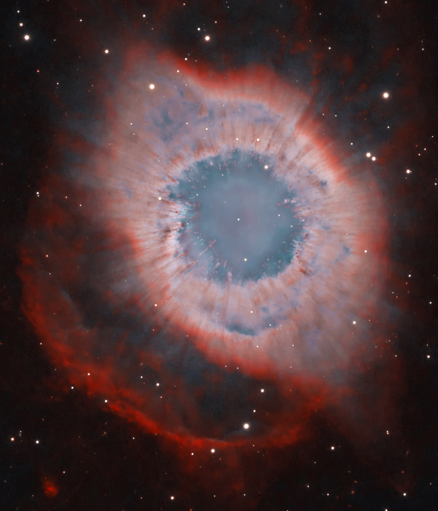 NGC 7293 Sarmal Bulutsu APOD/NASA: NGC 7293: Sarmal Bulutsu