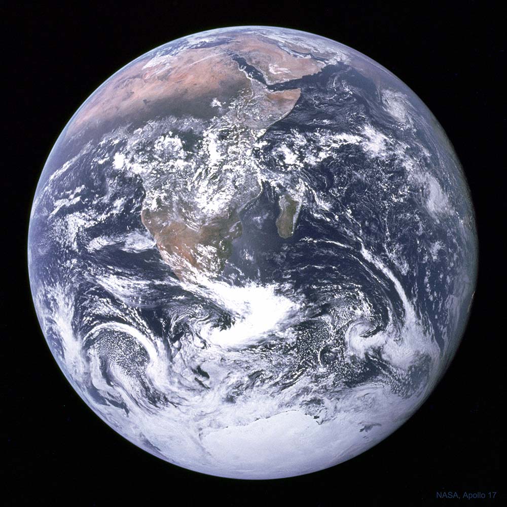 bluemarble apollo17 3000 APOD/NASA: Mavi Bilye Dünya