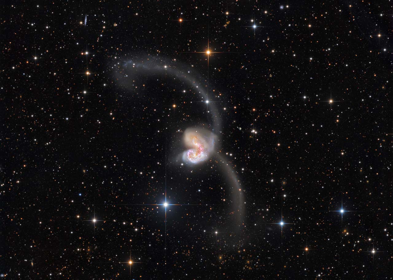 anten galaksileri ngc 4038 4039 orijinal APOD | Anten Galaksilerini Keşfetmek